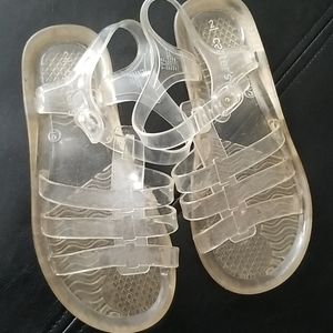 Girls clear Jelly sandal
